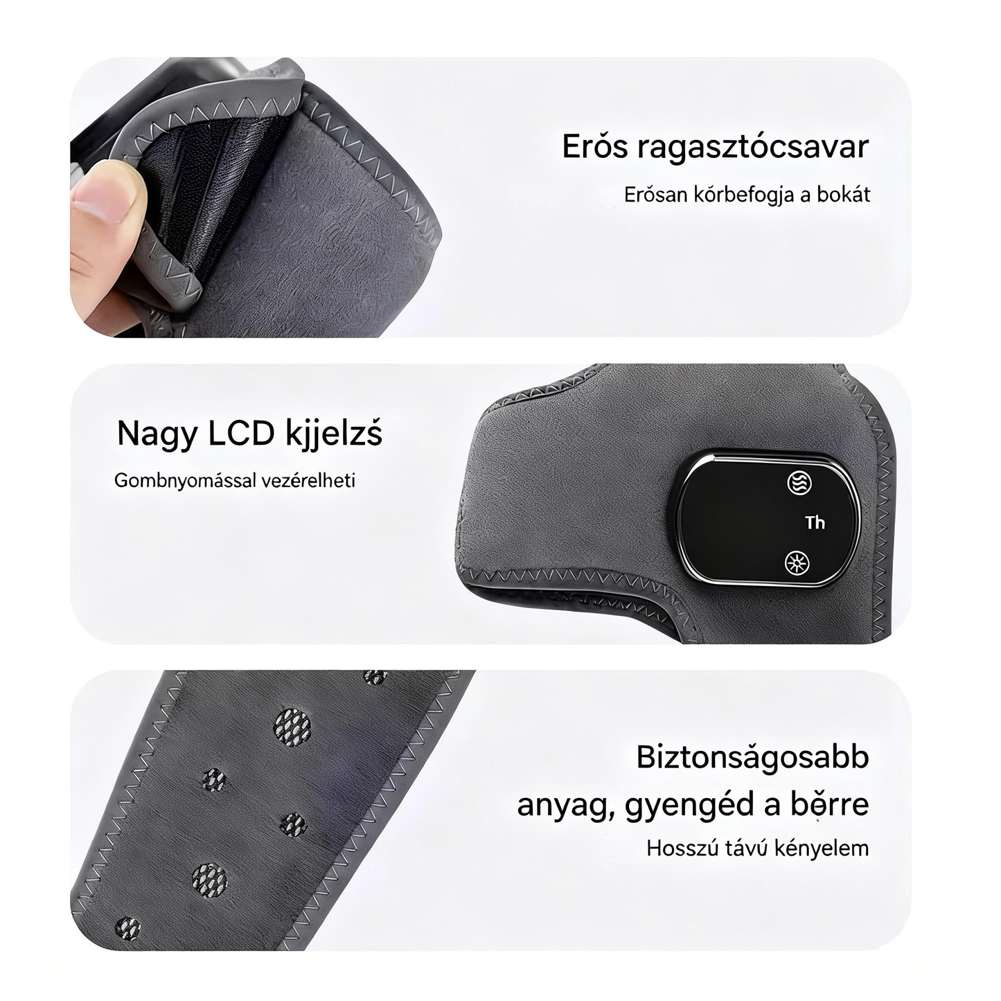 Ergonomikus lábmasszírozó készülék – Fájdalomcsillapító, kényeztető élmény otthonra ✨ A második darab most féláron!