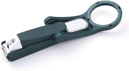 Nagyítós körömcsipesz 🔍 – gyengébb látású idősek számára tervezve, nem szóródnak szét a levágott körömdarabok ✂️, egészséges és biztonságos használat