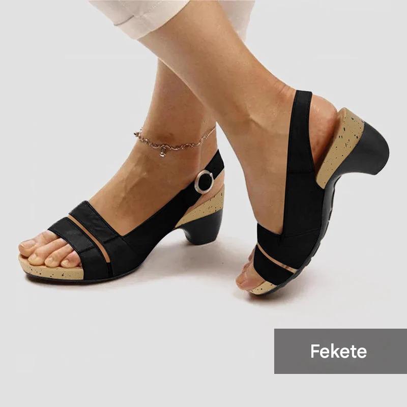 [🎉Tagoknak exkluzív ajánlat]Ergonomikus szandál talpboltozat-támogatással – kényelmes, fájdalommentes járás egész nap