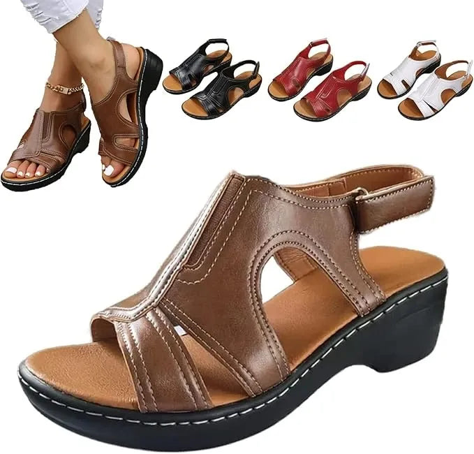Kényelmes női ortopéd szandál – enyhíti a láb- és hátfájást (második pár féláron)