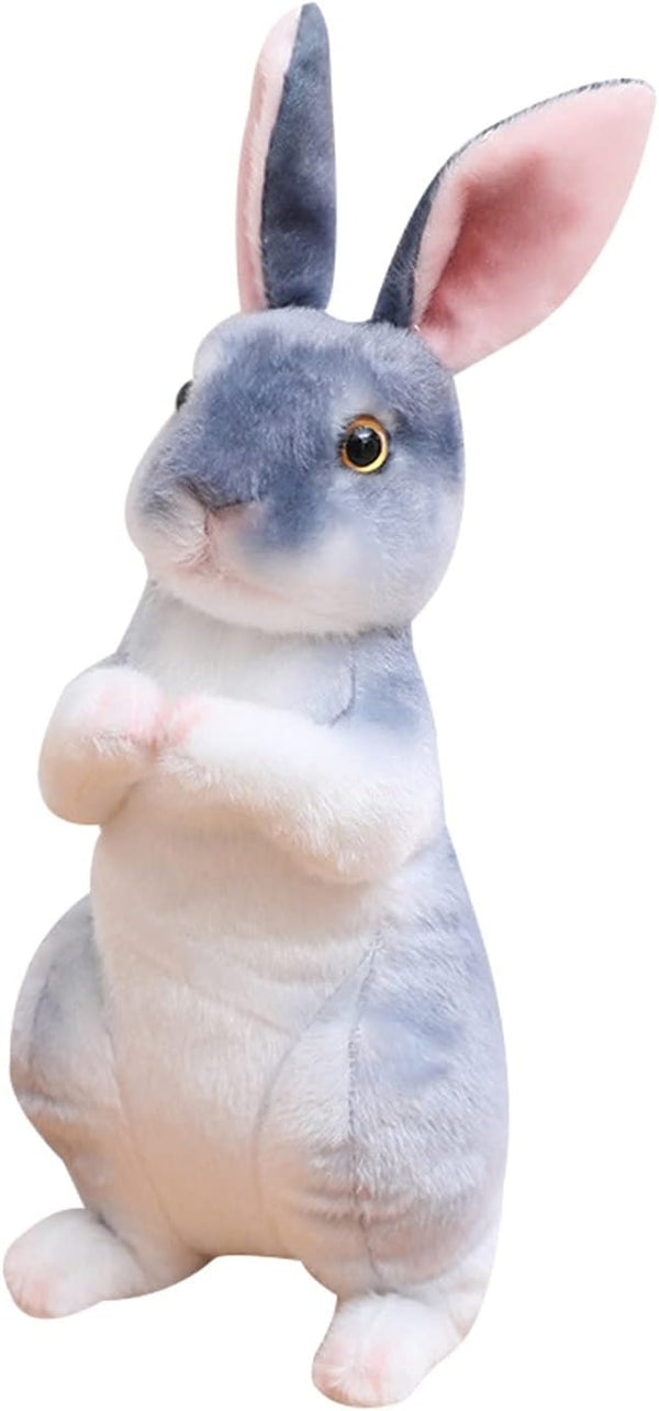 [🎉Tagoknak exkluzív ajánlat]Hoeurva élethű plüss nyuszi 🐰 – aranyos, puha és megnyugtató társ a nyugodt alváshoz, a legjobb ajándék babáknak