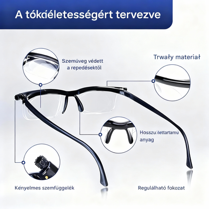 [🎉Tagoknak exkluzív ajánlat]Állítható fókuszú szemüveg