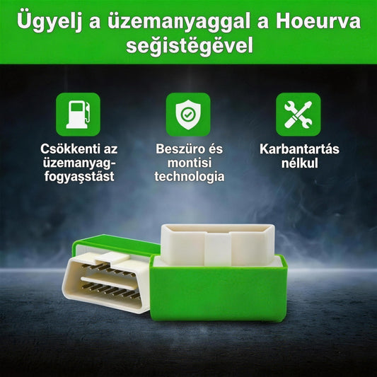 Hoeurva EcoOBD2™ – OBD2 üzemanyag-megtakarító chip | Csökkentse a fogyasztást akár 55%-kal 🚗🔥 | Plug & Play