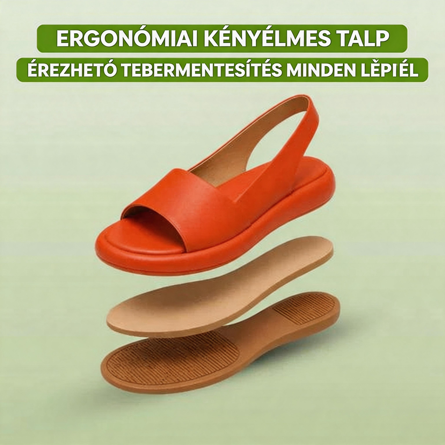 Hoeurva – kényelmes női szandál | ergonomikus alátámasztás