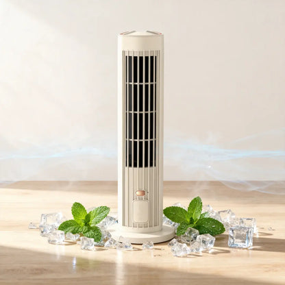 ❄️ 2 az 1-ben USB tölthető asztali & álló toronyventilátor – csendes mini ventilátor irodába, tanuláshoz, kempinghez és kültérre | hordozható, erős légáram, nyári sláger 🔥